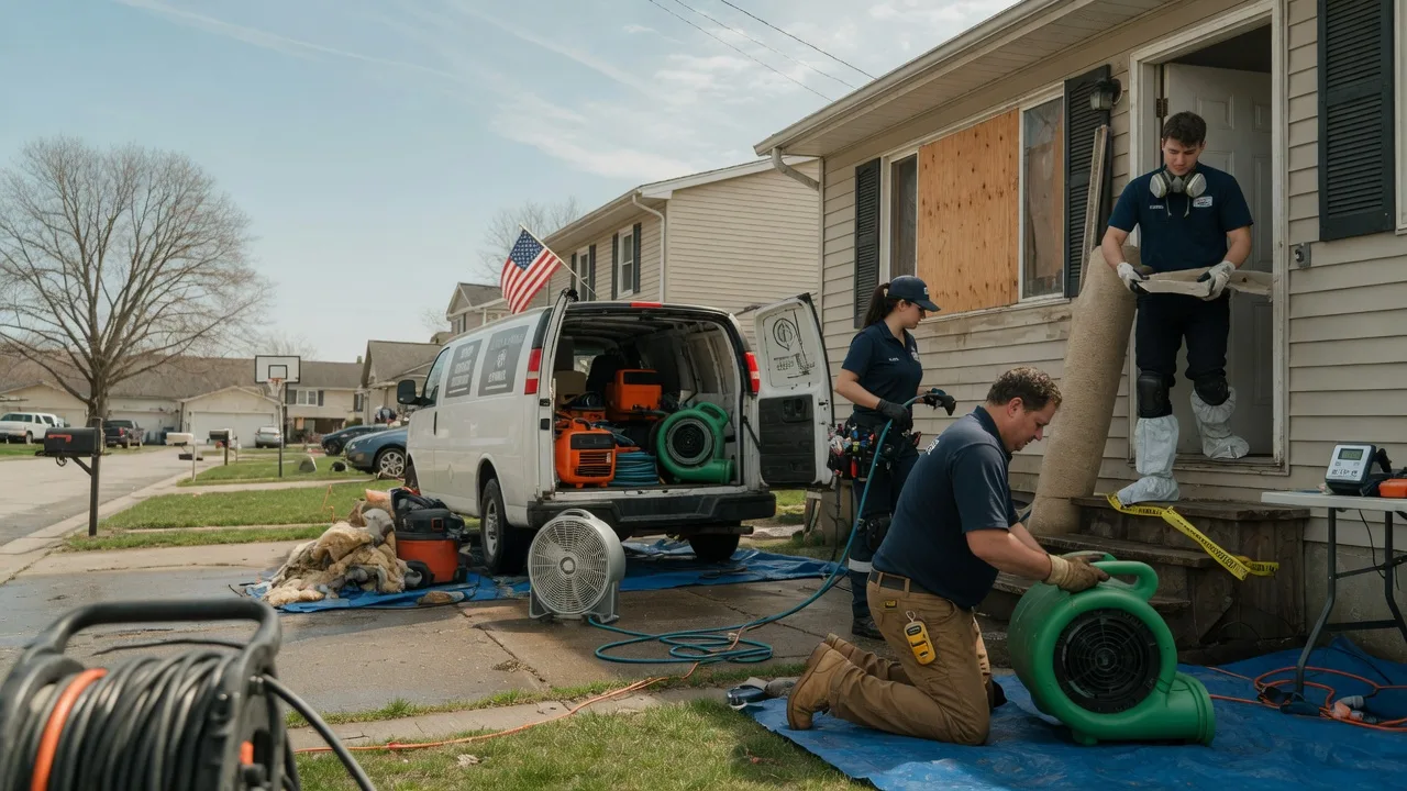 Water Damage Restoration in Galatia, IL near me